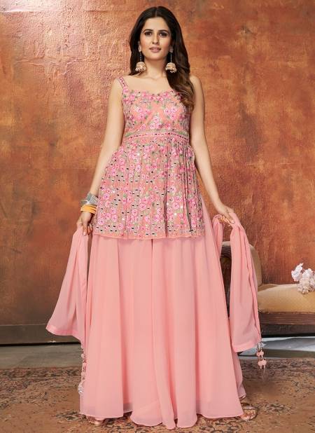 Pink Colour New Latest Designer Heavy Wedding Wear Salwar Suit Collection DRS103